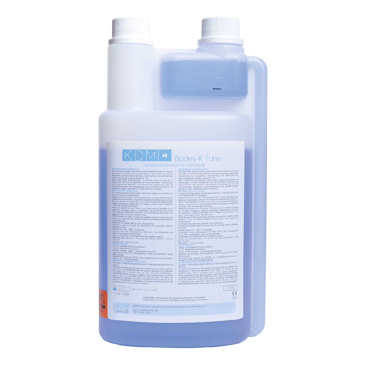 BIODES K-FORTE ECO CONCENTRACION 0.5%1 LITRO KDM