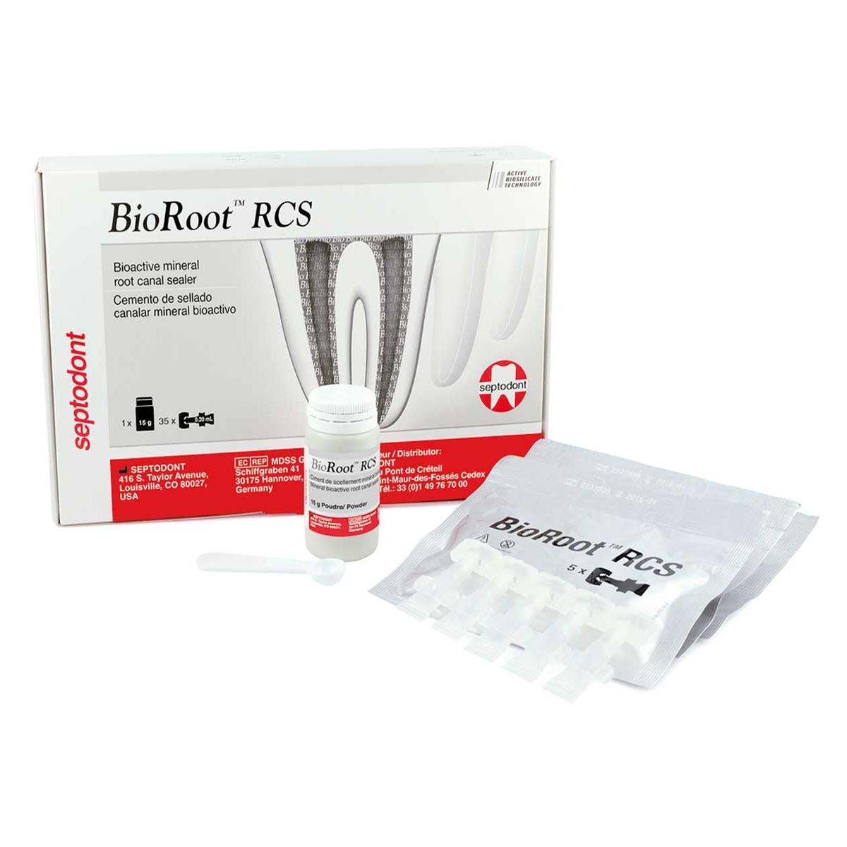 BIOROOT RCS CEMENTO ENDO. 15GR/35X0,2ML SEPTODONT