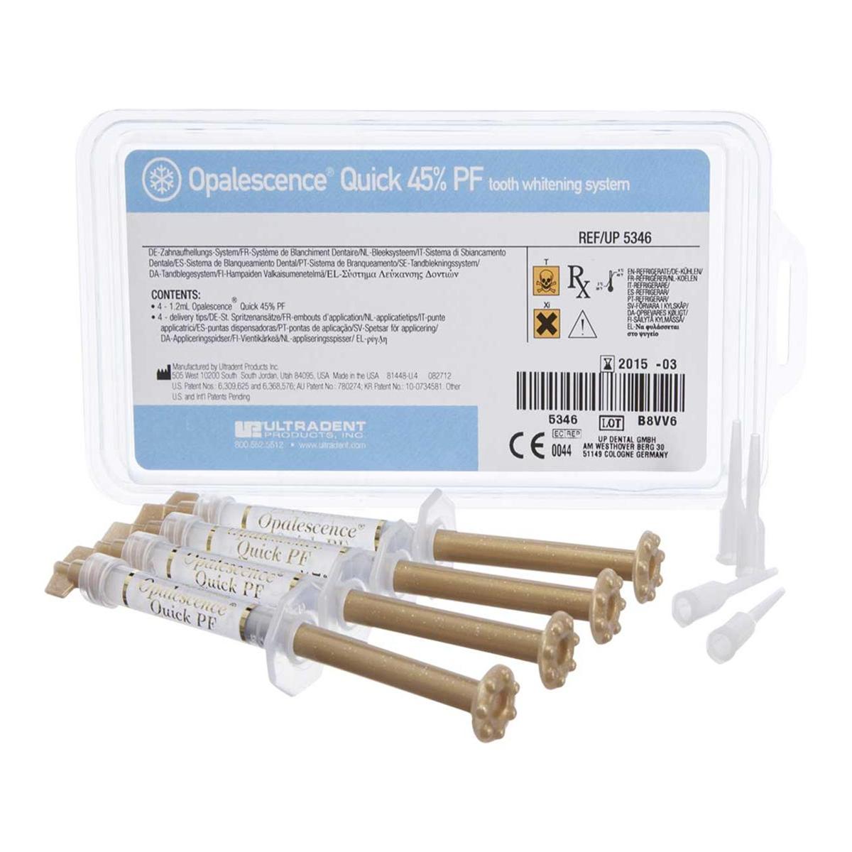 BLANQUEAMIENTO OPALESCENCE QUICK PF 45% - KIT