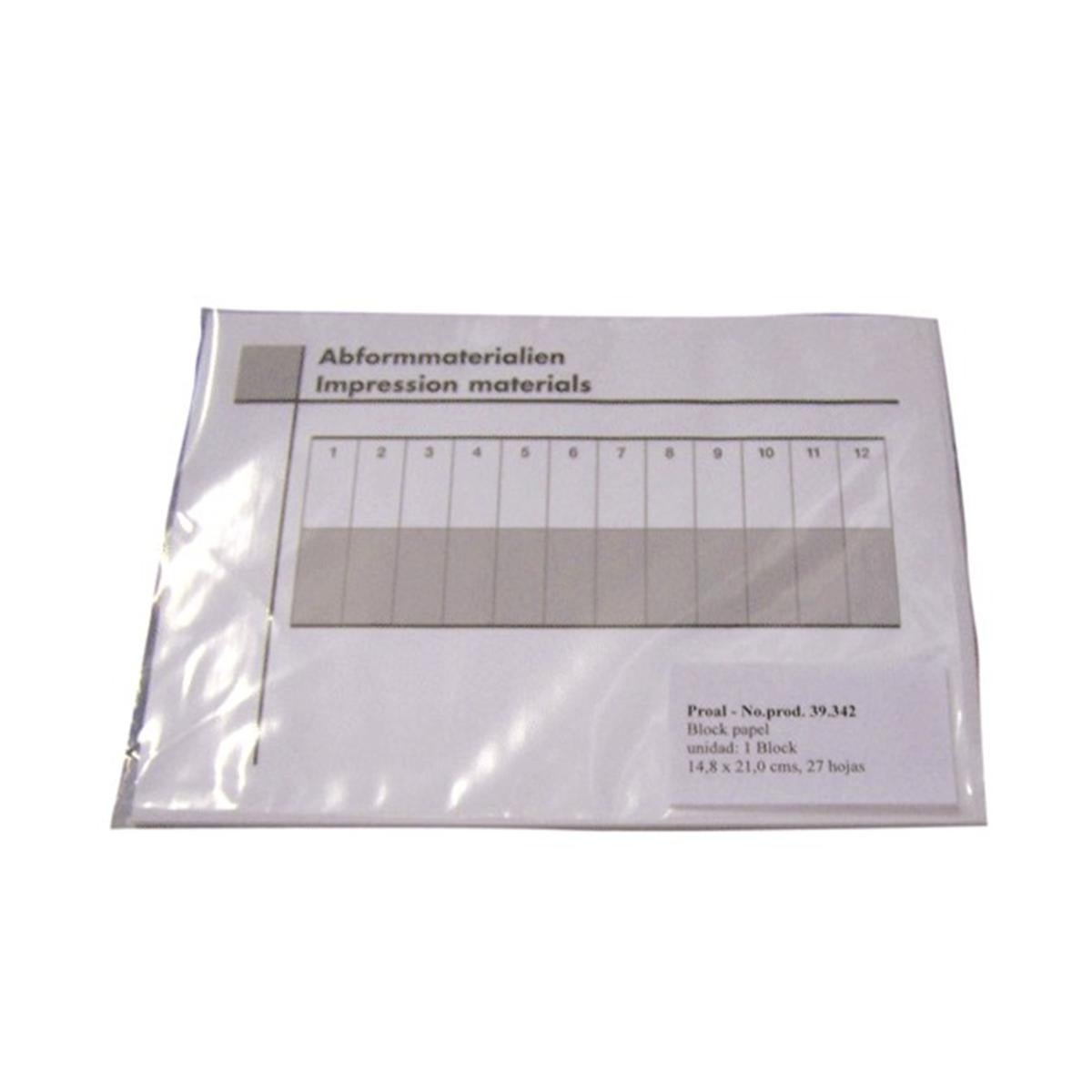 BLOCK MEZCLA P/IMPRESIÓN 12 X 19 CM - VARIOS