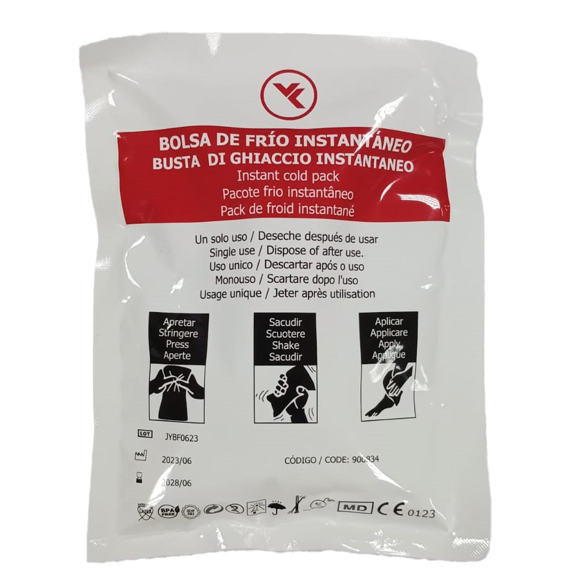 BOLSAS HIELO INSTANTÉNEO BASIC