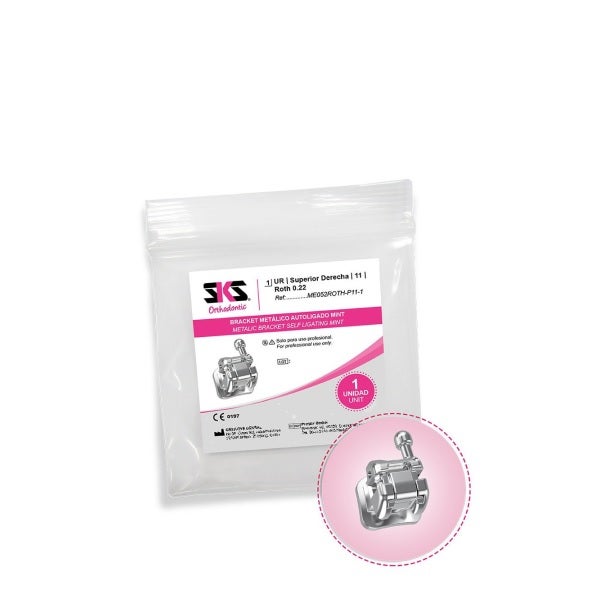 BRACKETS METALICOS MINI ROTH 20 PIEZAS 0.18 SKS