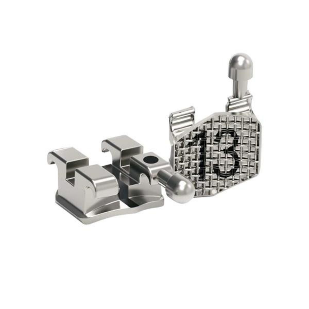 BRACKETS METÁLICOS ROTH 0.18 MINI 10 CASOS - LEONE