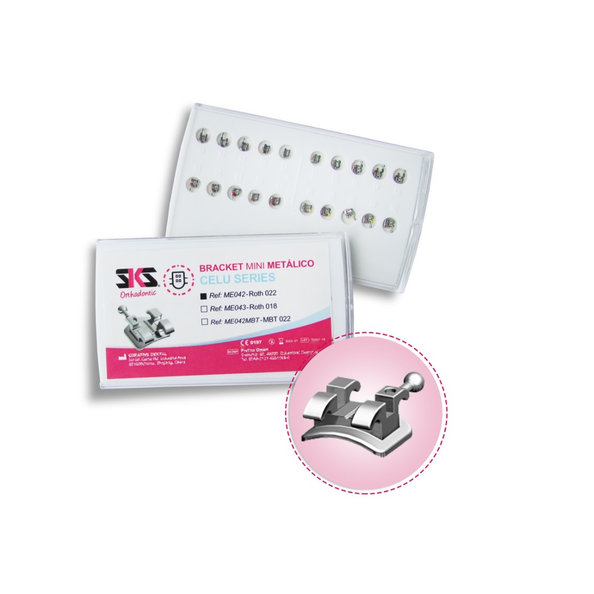 KIT MINI BRACKETS METÁLICOS ROTH CELU SERIES SKS