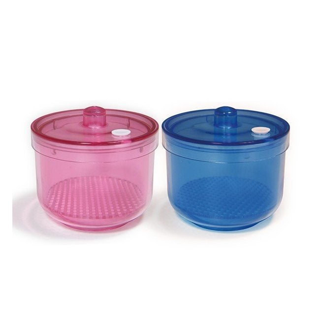 CAJA LIMPIEZA FRESAS AZUL MEDICALINE