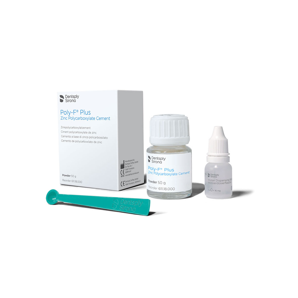 CEMENTO POLICARBOXILATO POLY F PLUS 50GR - DENTSPLY