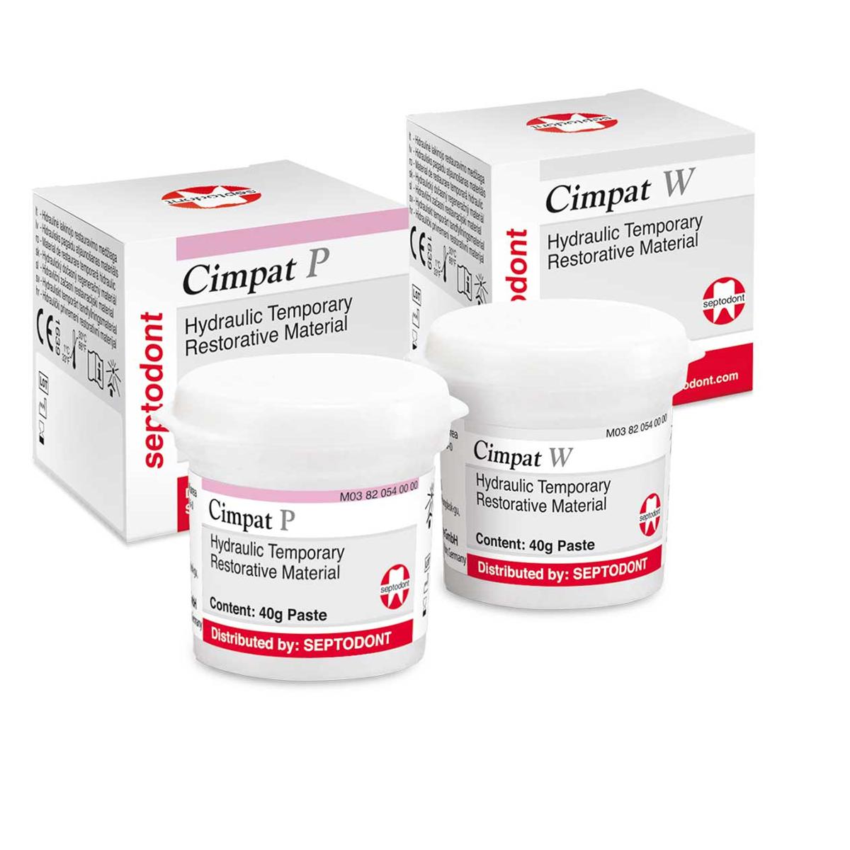 CEMENTO PROVISIONAL CIMPAT R ROSA 40G - SEPTODONT