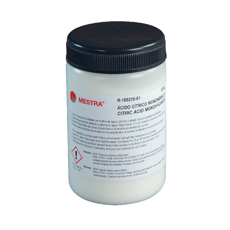 LIMPIADOR DESTILADOR ACIDO CITRICO 500GR MESTRA