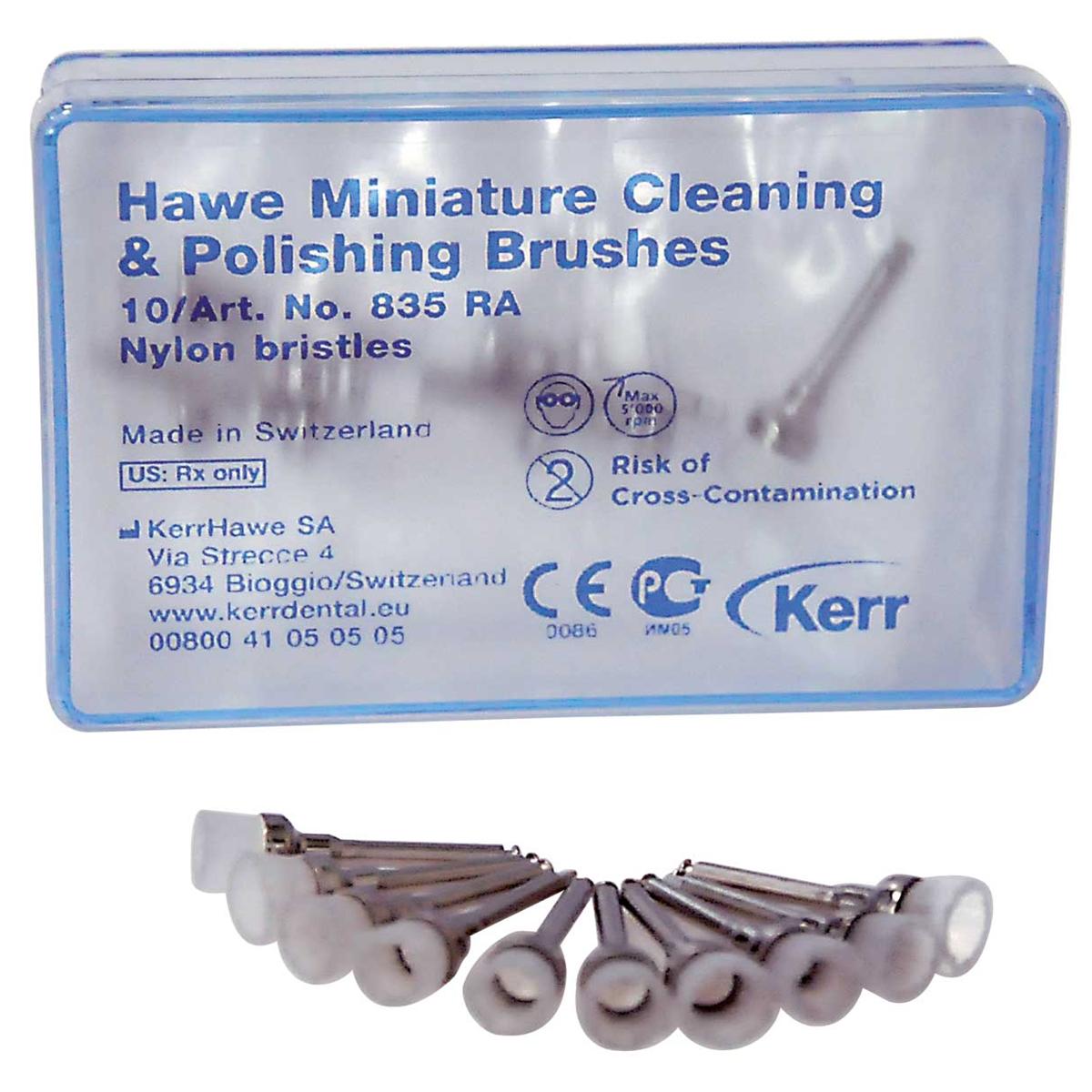 CEPILLOS PROFILAXIS NYLON 835 CA 10U KERRHAWE