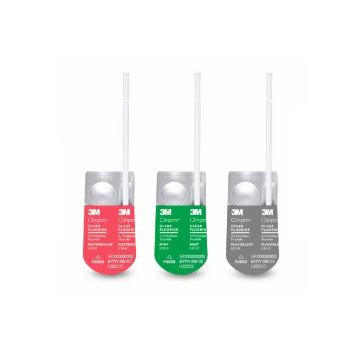 CLINPRO CLEAR L-POP FLUORIDE SOLVENTUM