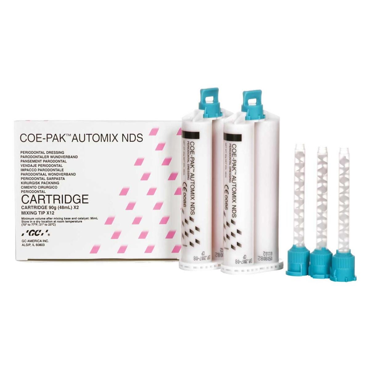 COE PAK AUTOMIX  2X50 ML + 12 TIPS DE MEZCLA GC