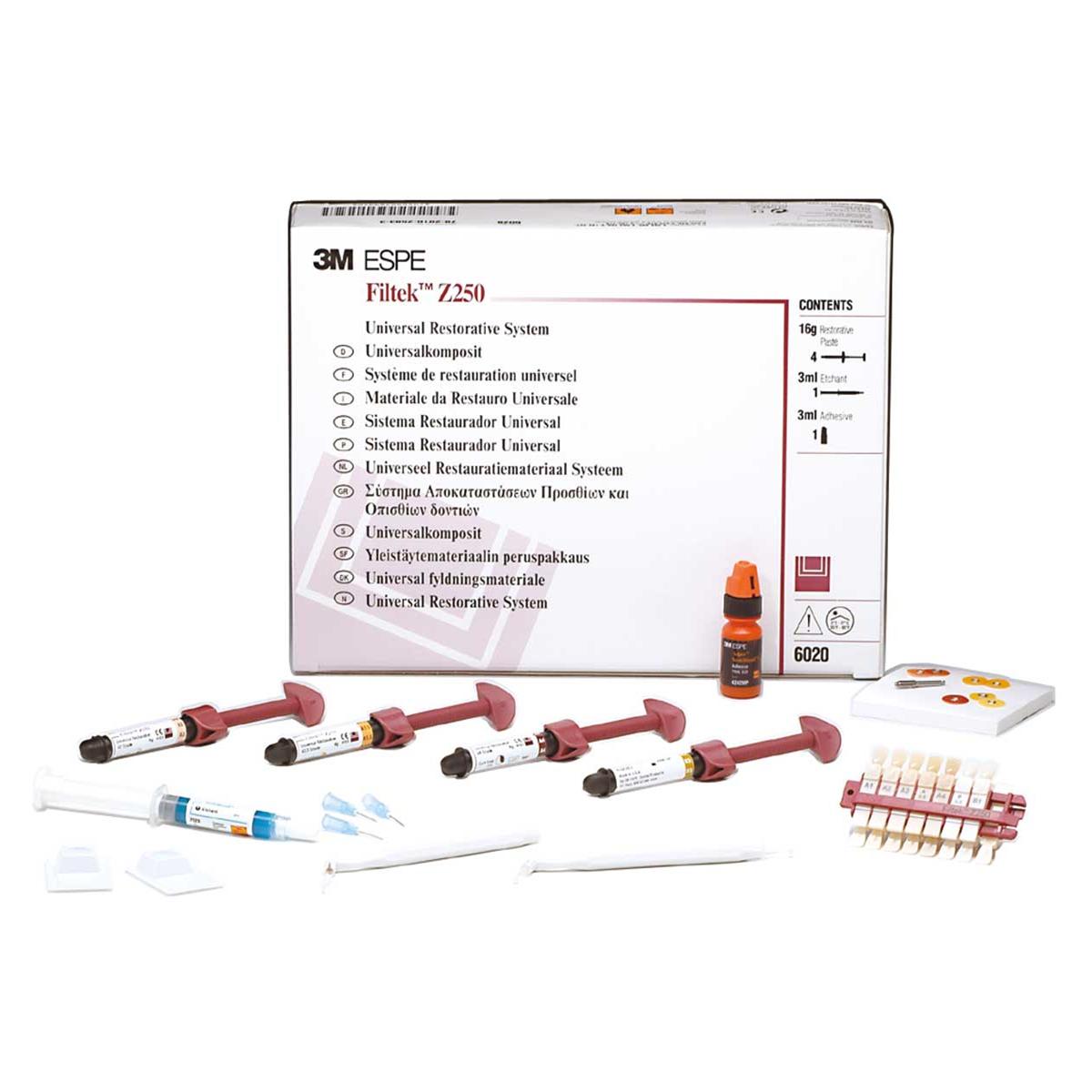 FILTEK Z250 KIT INTRODUCCION JERINGAS 6020 SOLVENTUM