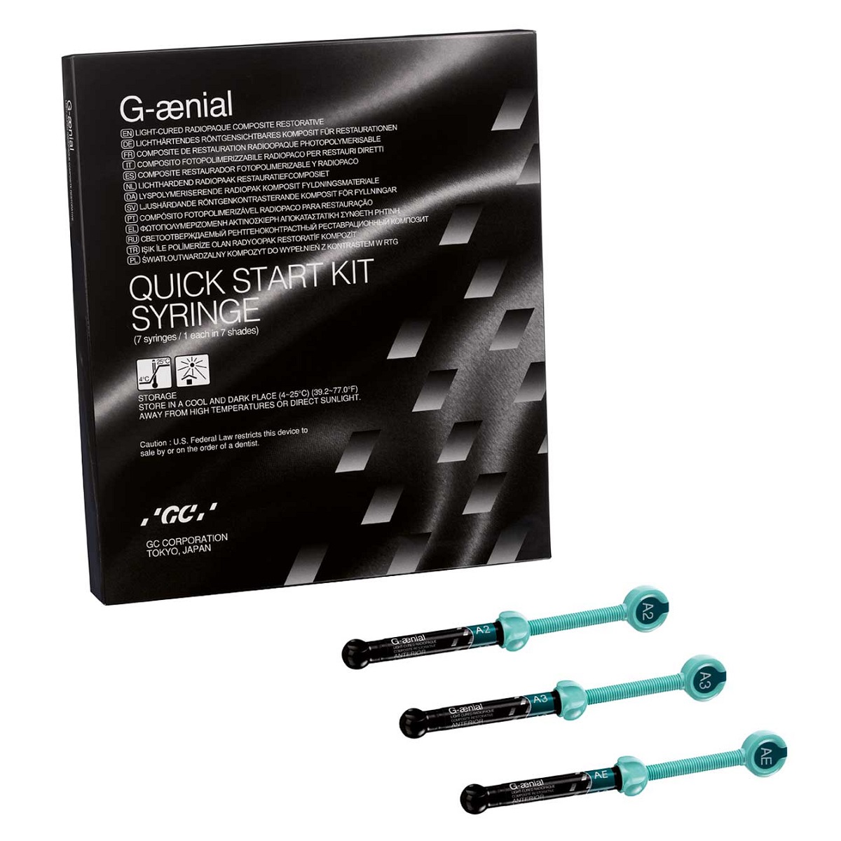 ESTUCHE START KIT 7 JERINGAS GC