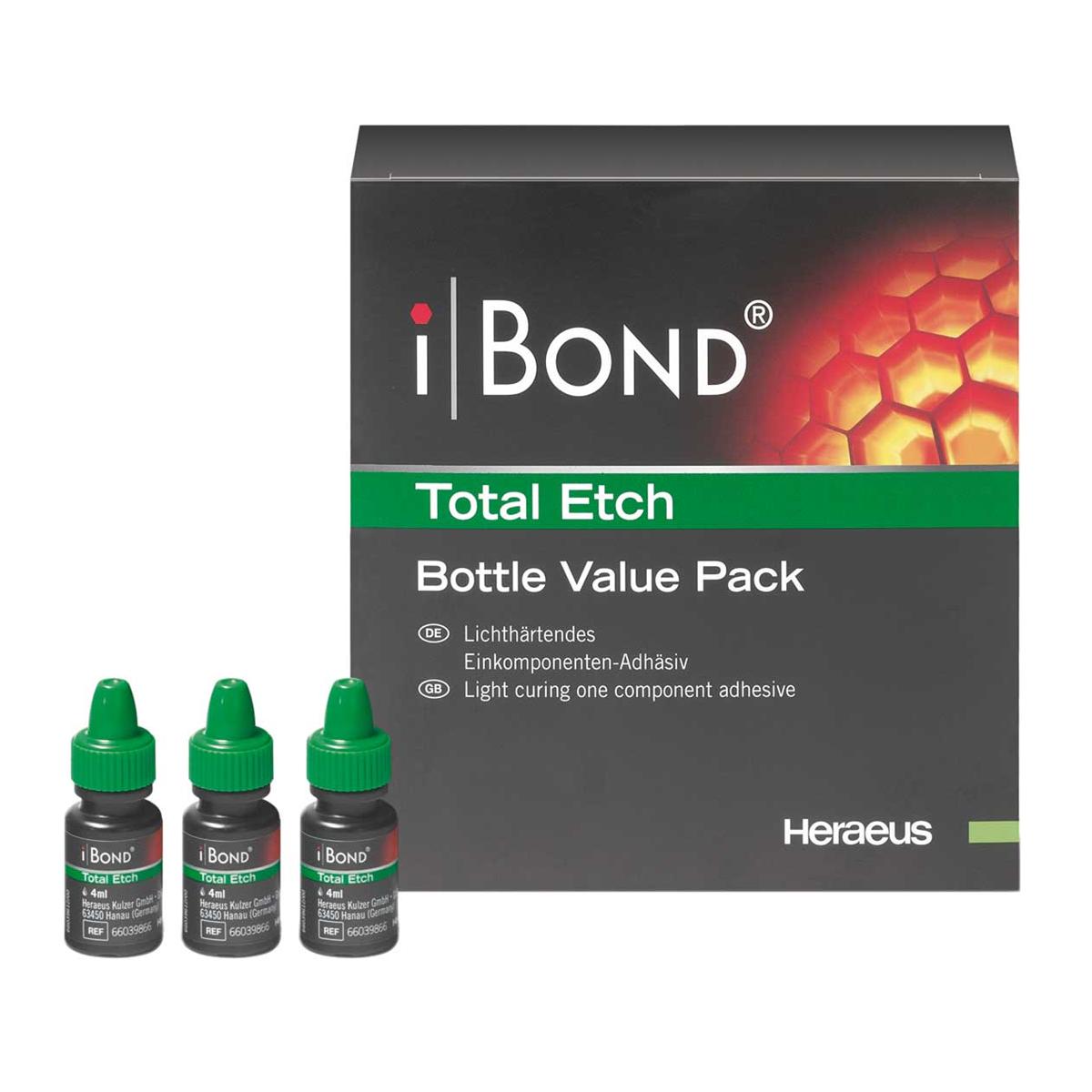 IBOND TOTAL ETCH VALUE PACK 3X4ML HERAEUS