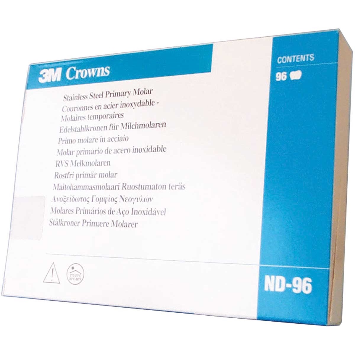 CORONAS KIT MOLARES PRIMARIOS/LECHE 96U SOLVENTUM