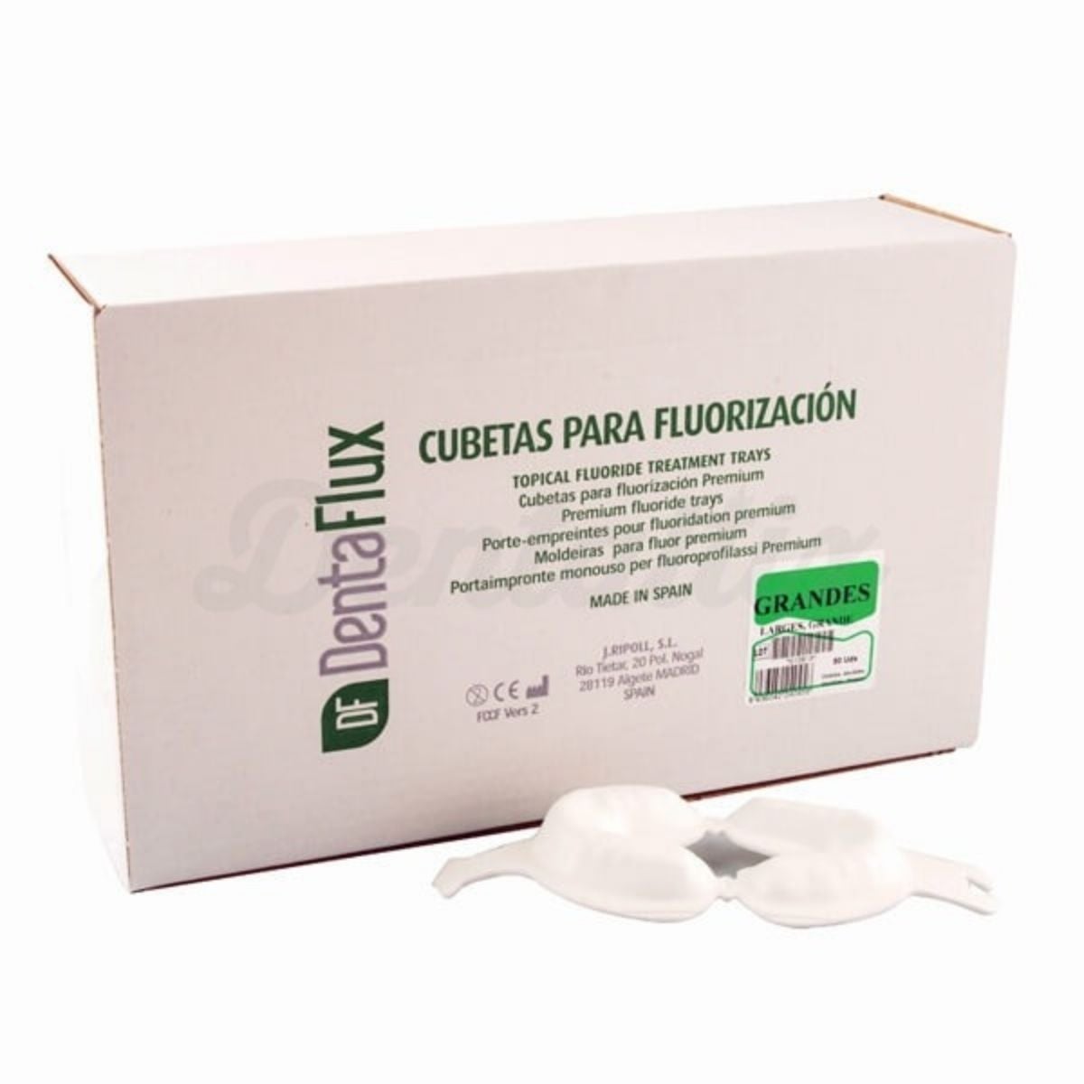 CUBETA DOBLE GRANDE PARA FLUORIZACION 50UDS