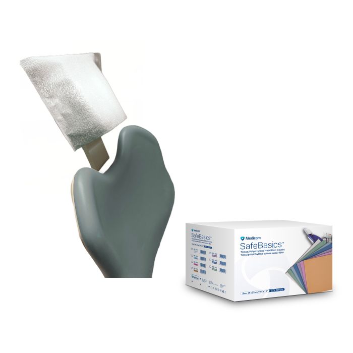 CUBRE CABEZAL 25X33CM BLANCO 500U MEDICOM