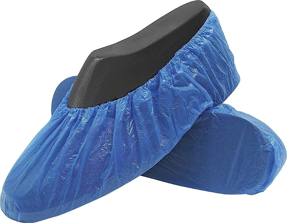 CALZA CUBRE ZAPATOS IMPERM. ELASTI AZUL 500U OMNIA
