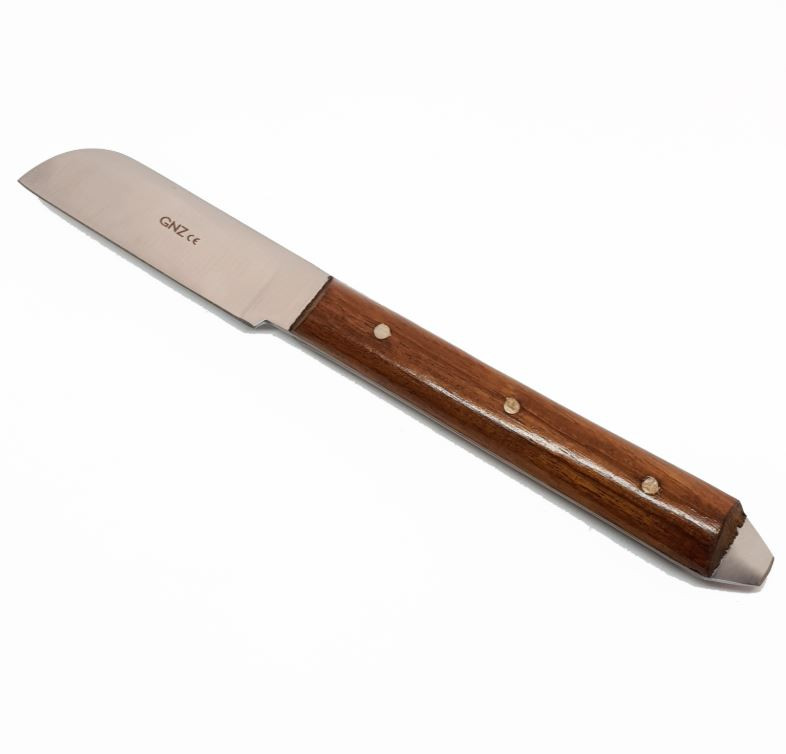 CUCHILLO ESCAYOLA MANGO MADERA GNZ