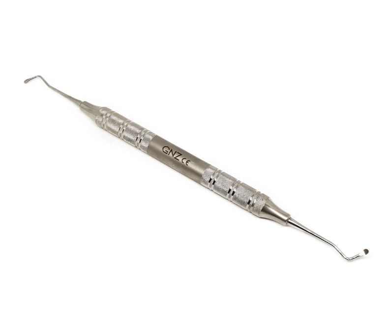 CURETA LUCAS DOBLE ESPATULA 2,5MM GNZ