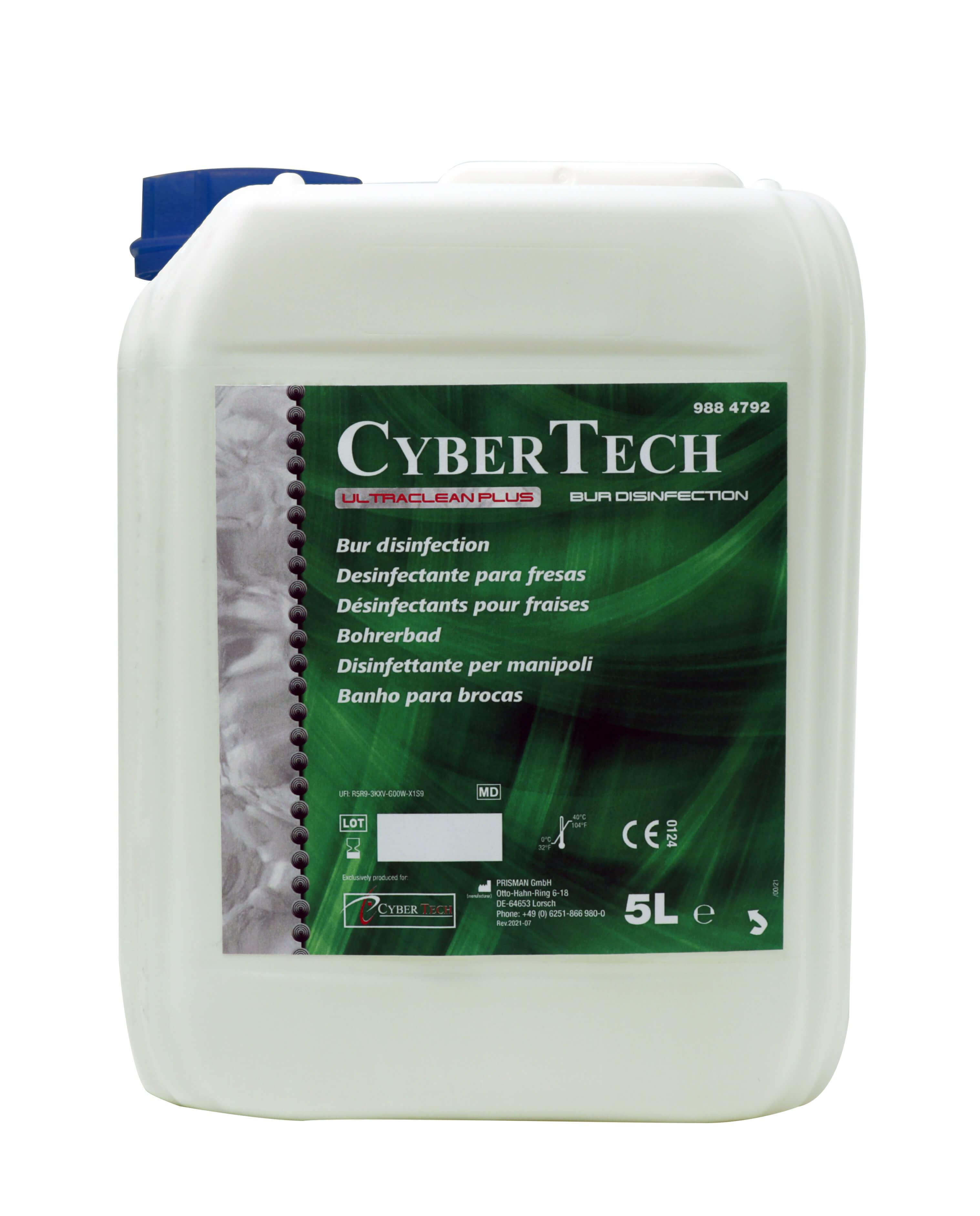 DESINFECTANTE ULTRACLEAN FRESAS 5L CYBERTECH