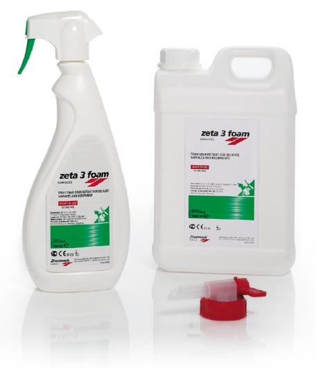 DESINFECTANTE ZETA 3 FOAM - 3L