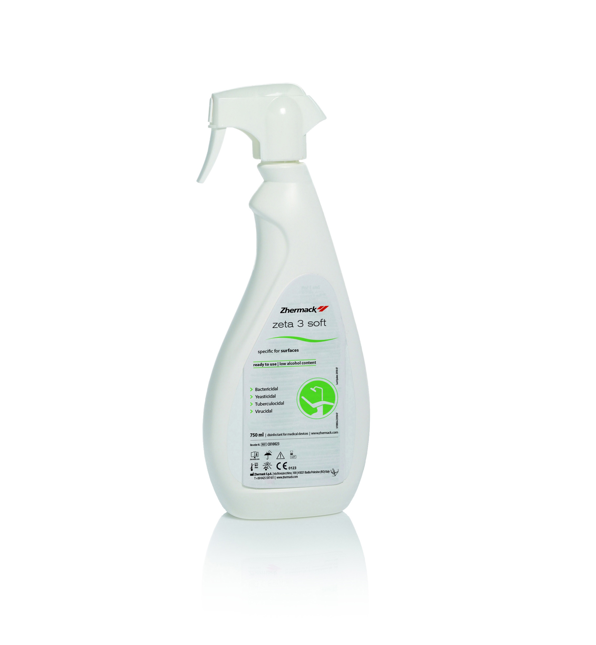DESINFECTANTE ZETA 3 SOFT CLASSIC - 750ML