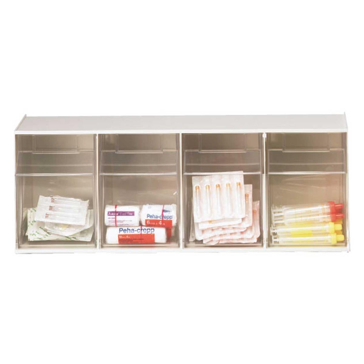 DISPENSADOR MULTIUSOS 4 CAJETINES HEILAND