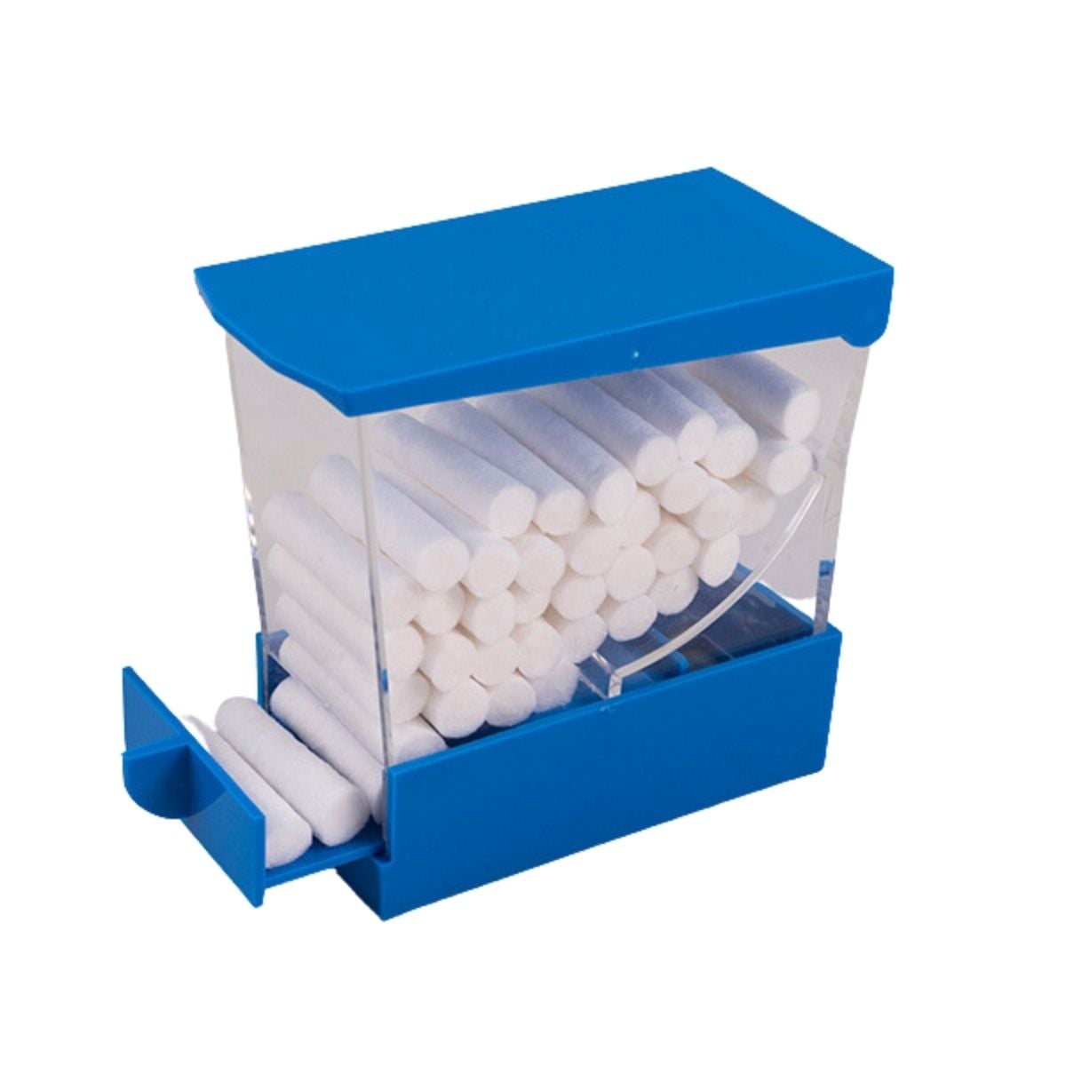 DISPENSADOR P/ROLLOS ALGODON AZUL - LARIDENT