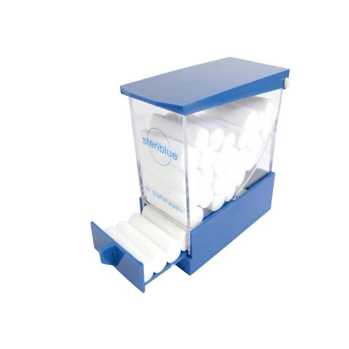 DISPENSADOR ALGODÓN STERIBLUE