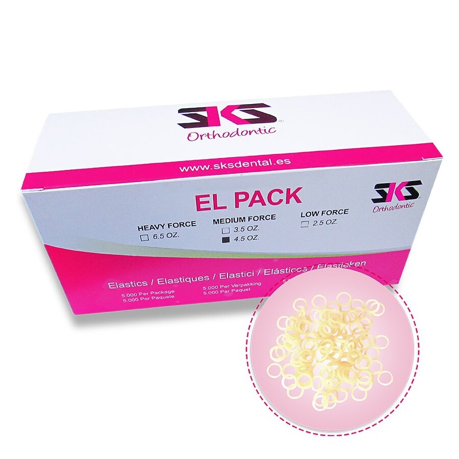 ELÁSTICOS INTRAORALES 5000U SKS