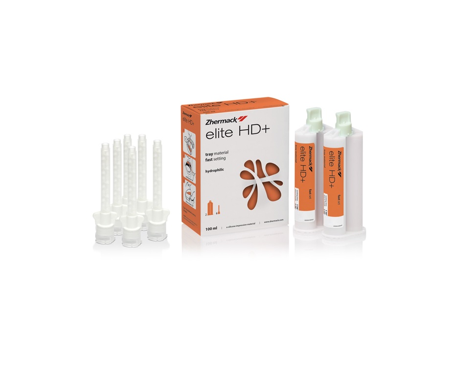ELITE HD +TRAY MATERIAL  2X50ML ZHERMACK