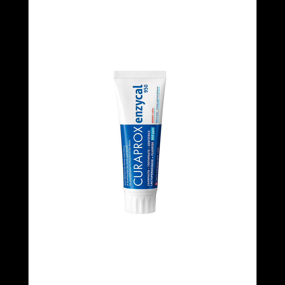 DENTÍFRICO ENZYCAL 950 CON FLÚOR 75ML.- CURAPROX