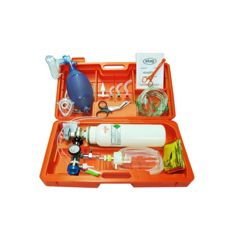 EQUIPO DE REANIMACION STAGLIFE E-420 SIN OXIGENO