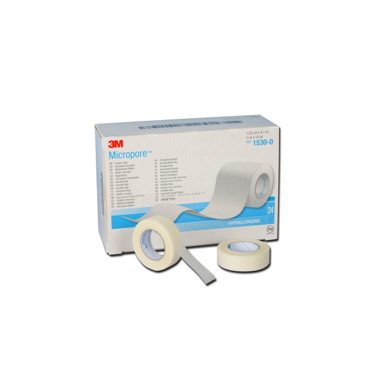 ESPARADRAPO MICROPORE DE PAPEL SOLVENTUM