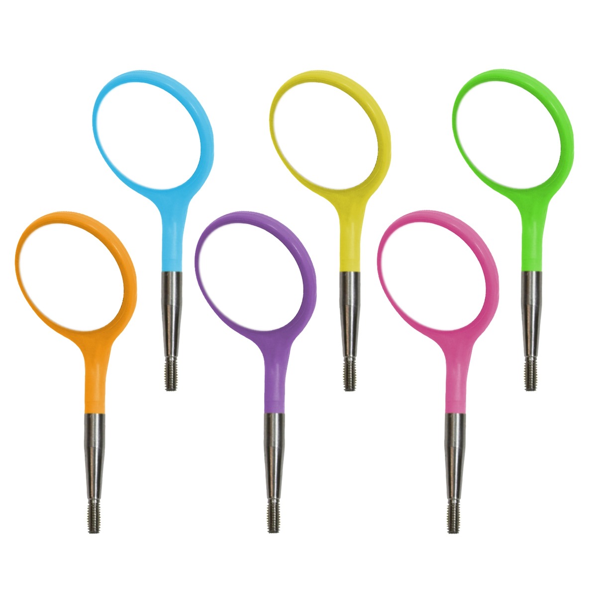 ESPEJOS ROSCA SIMPLE CRYSTAL HD 12U ZIRC