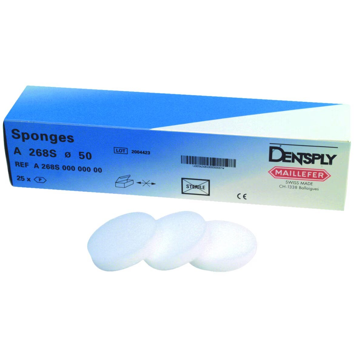 ESPONJAS CLEAN STAND REDONDO 50MM 25U MAILLEFER