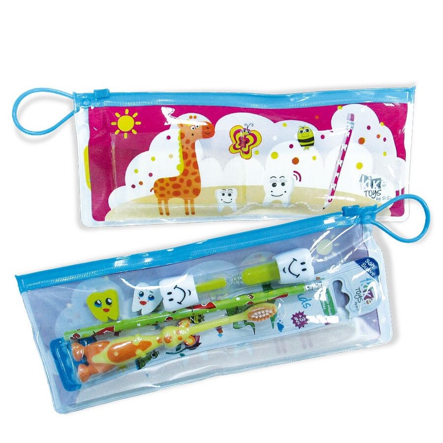 ESTUCHE DENTAL ESCOLAR KIKE TOYS