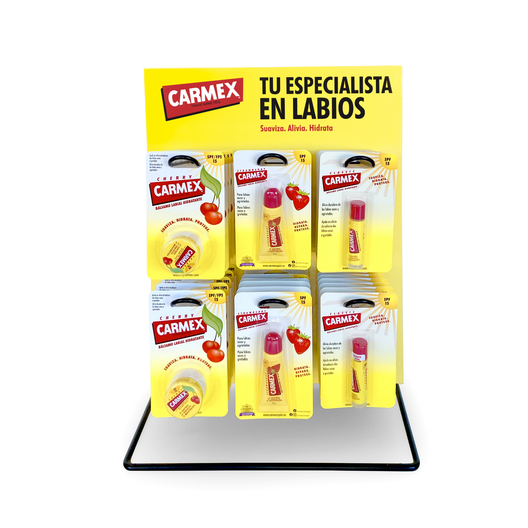 EXPOSITOR BALSAMO LABIAL CARMEX