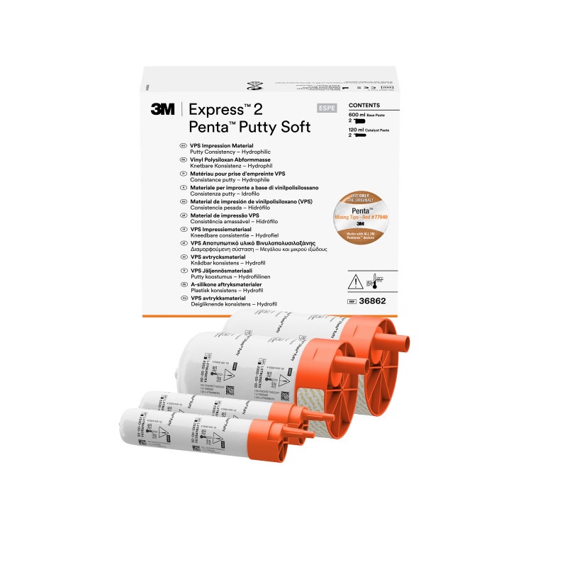 EXPRESS 2 PENTA PUTTY SOFT REPOS.2 BASES+2 CATAL. SOLVENTUM
