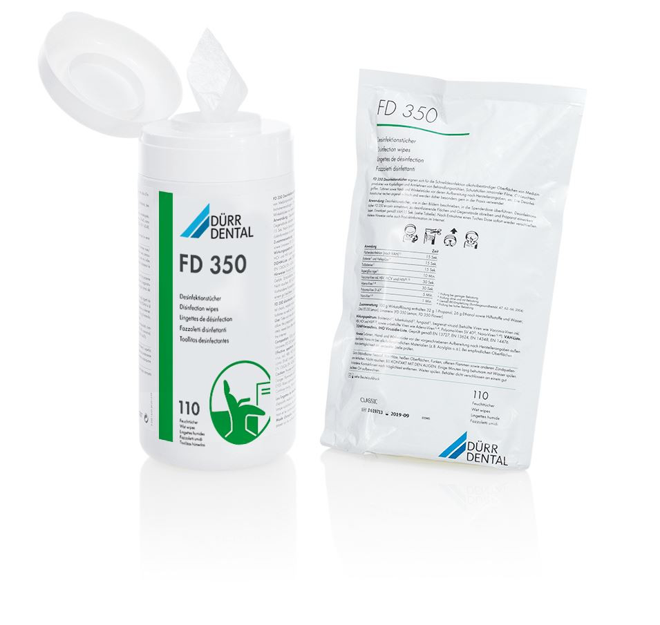 TOALLITAS FD350 6 REPOSICIONES 110U DURR