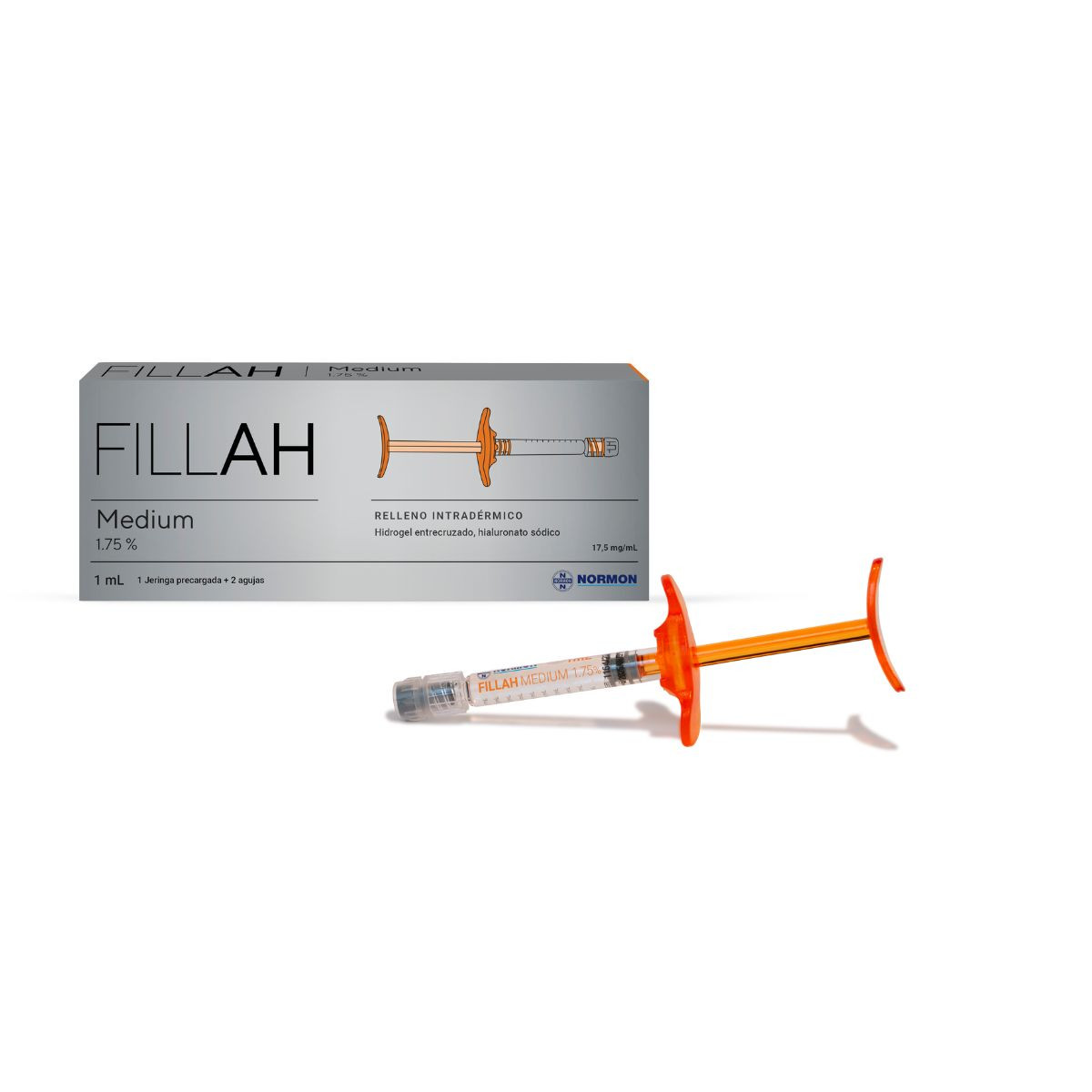 ÁCIDO HIALURÓNICO FILLAH MEDIUM 1,75% NORMON