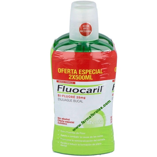 COLUTORIO FLUOCARIL BI-FLUORE 2X500ML ORALB