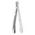 FORCEPS EXTRACCION 0100-4 ASA