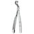 FORCEPS TERCEROS MOLARES SUP 0100-121 ASA