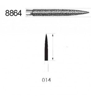 FRESA DIAMANTE N864 014 KOMET