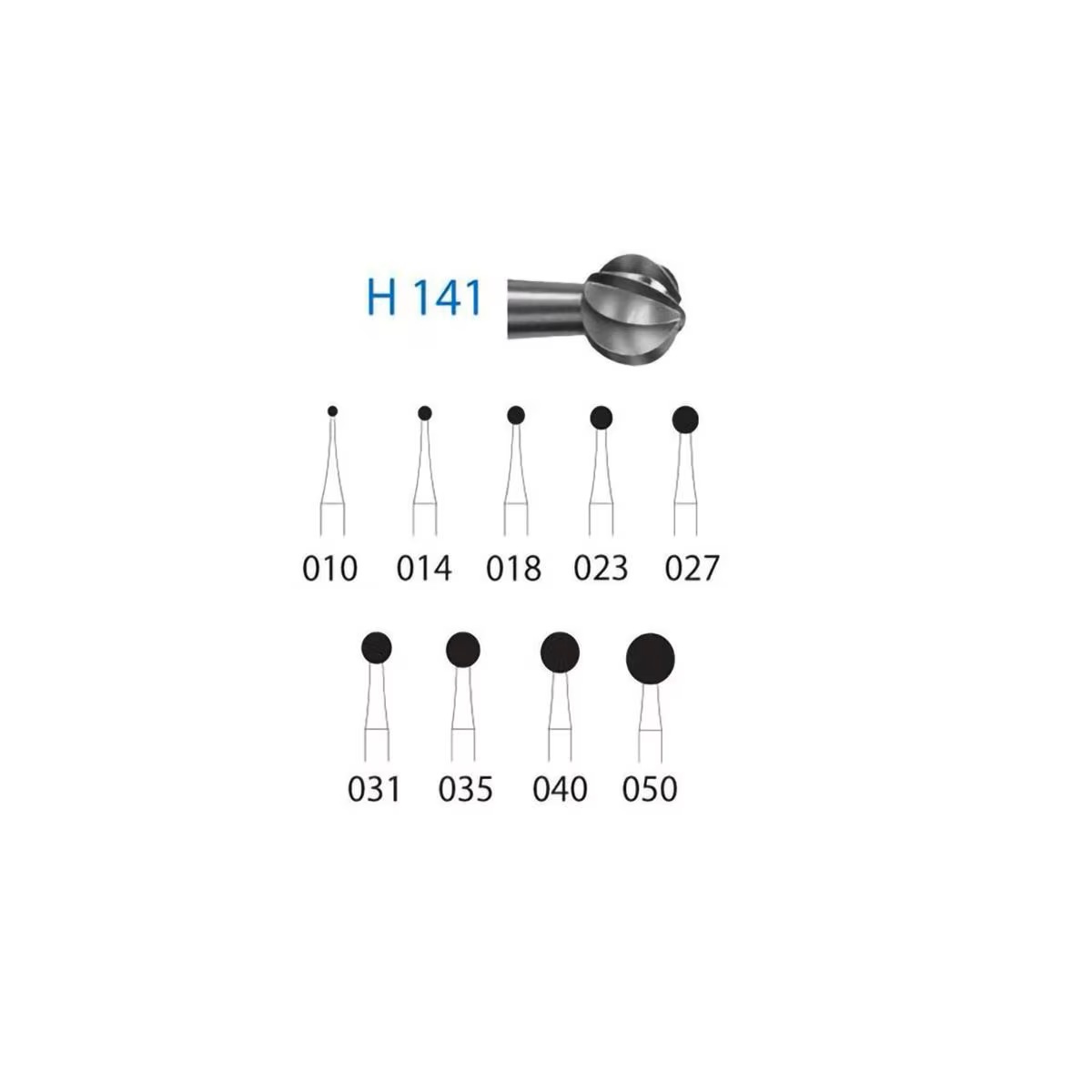 FRESA TUNGSTENO H141 104 040 CLIN CIRUG - KOMET