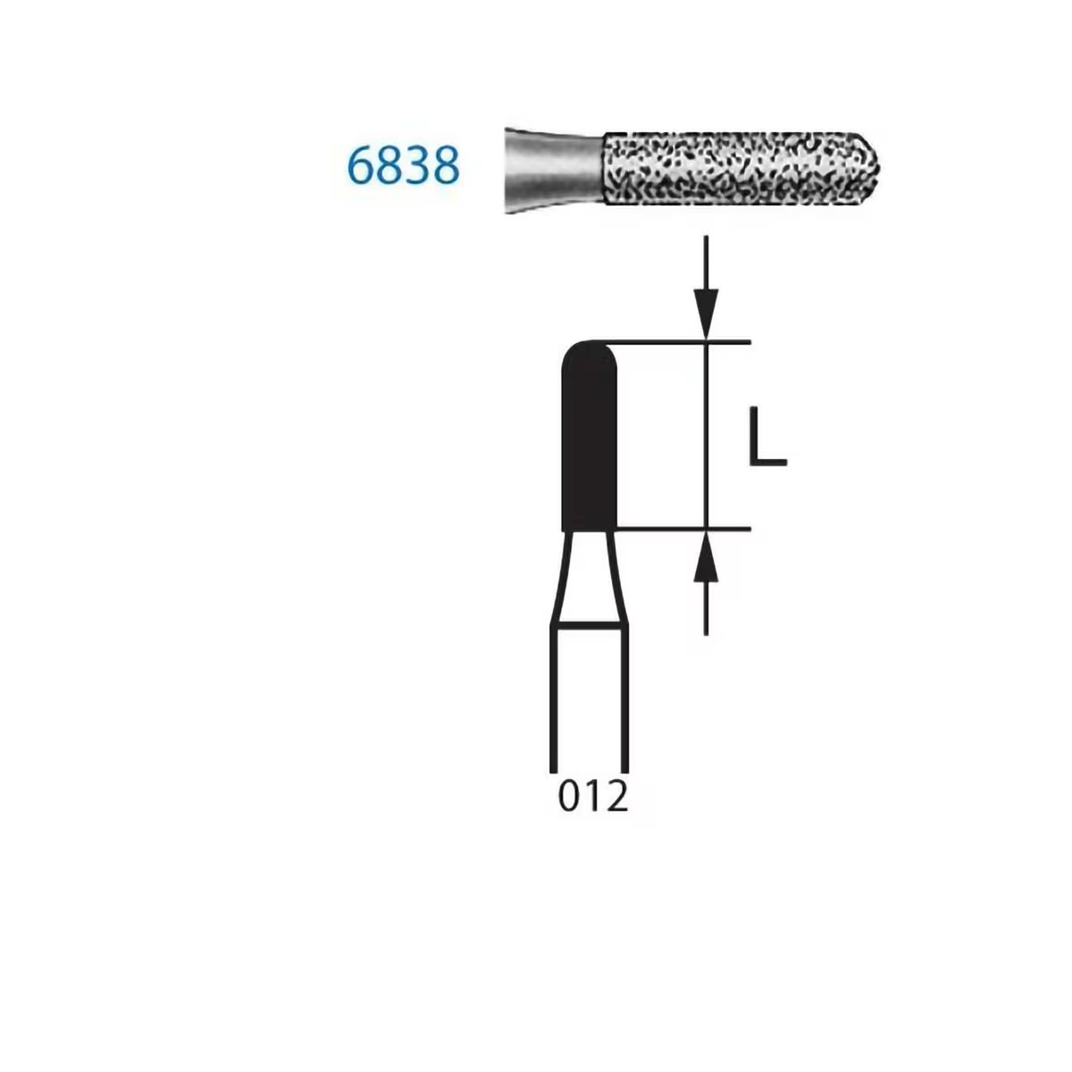 FRESA DIAMANTE 6838 314 012 CLIN 5U - KOMET