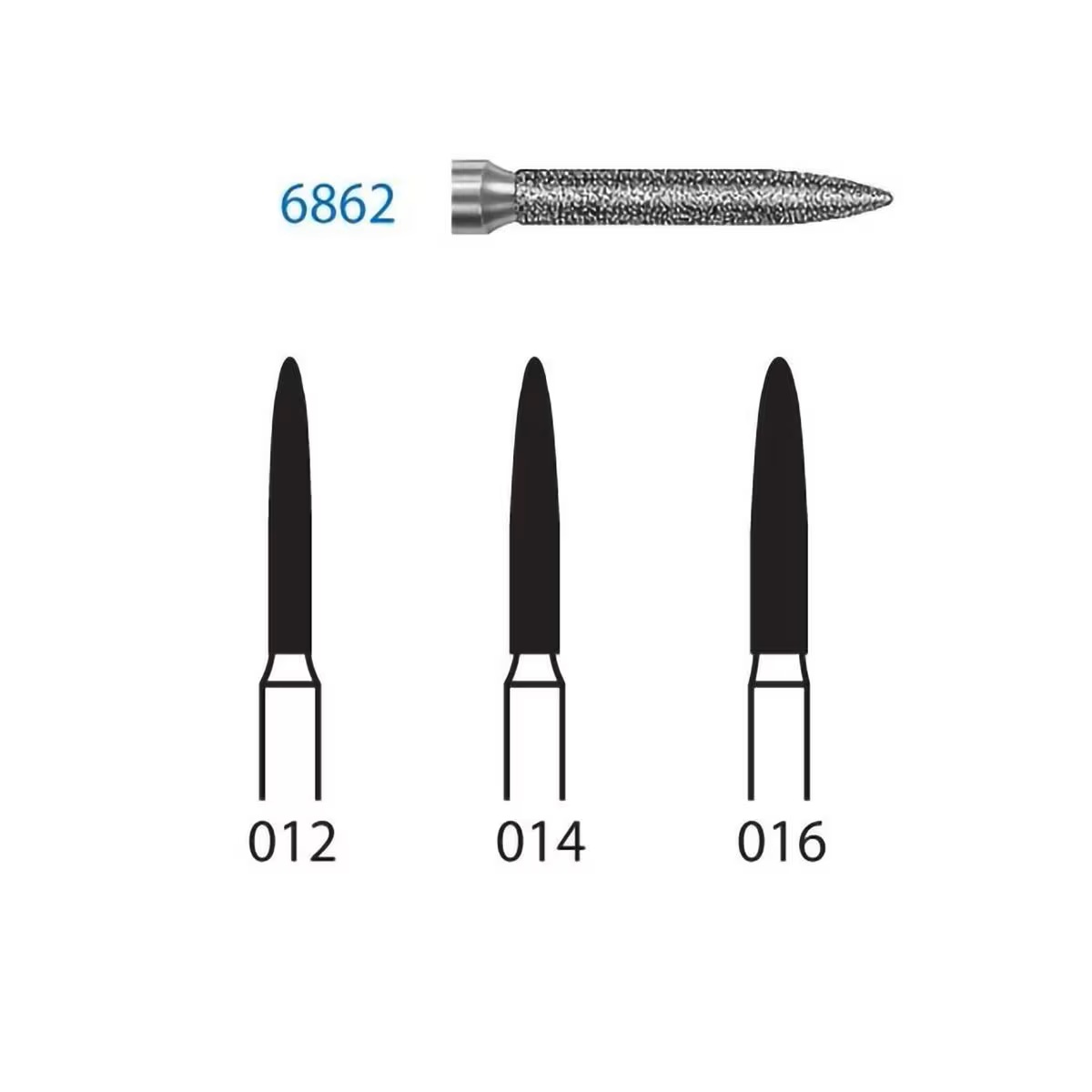 FRESA DIAMANTE 6862 314 014 CLIN 5U - KOMET