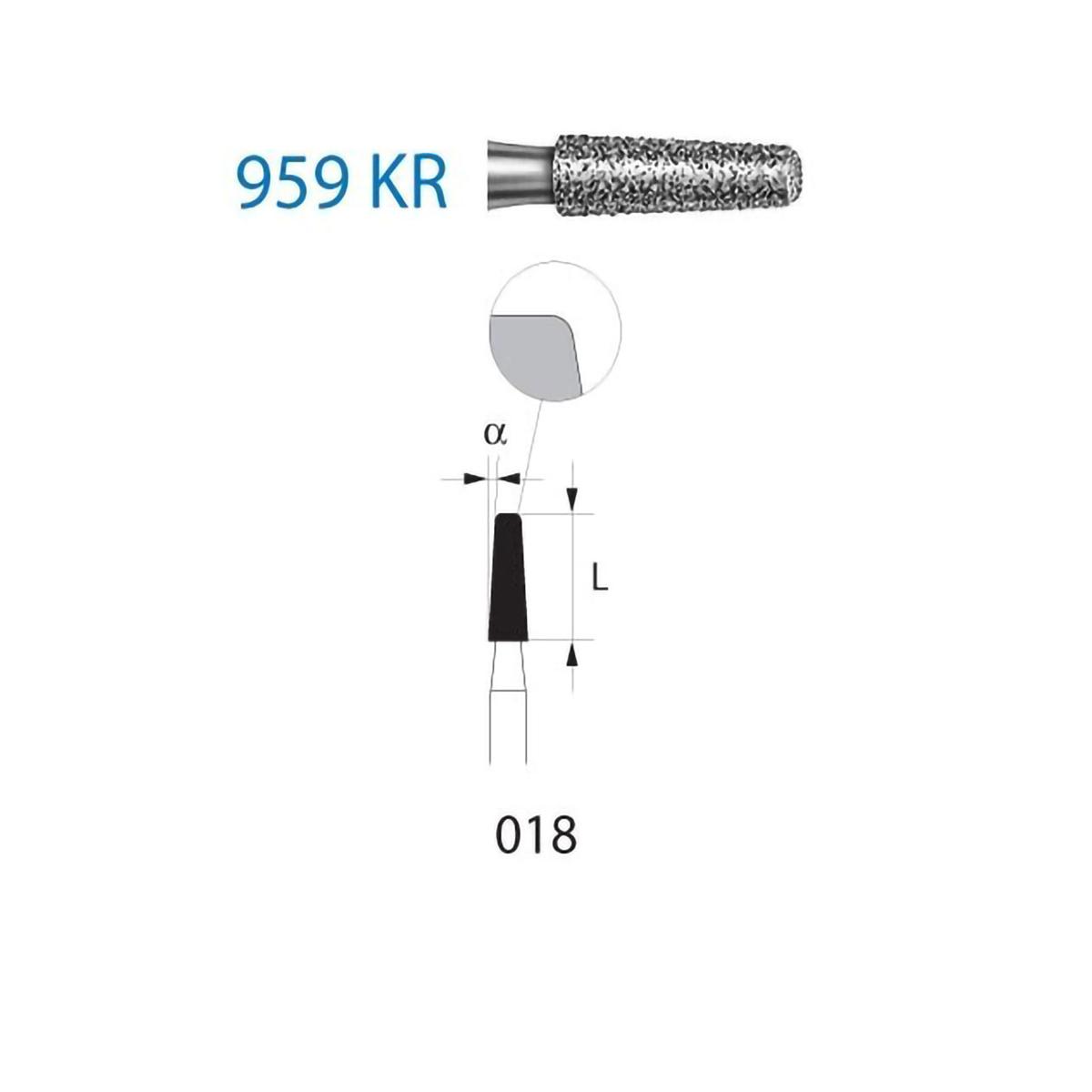 FRESA DIAMANTE 959KR 314 018 CLIN 5U - KOMET